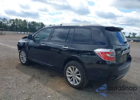 2008 Toyota Highlander Hybrid Limited из США, поврежденный, VIN JTEEW44A682019291